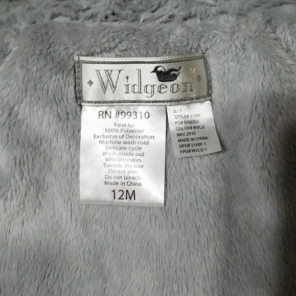 Baby Girl's Widgeon Faux Fur Vest - Picture 5 of 5